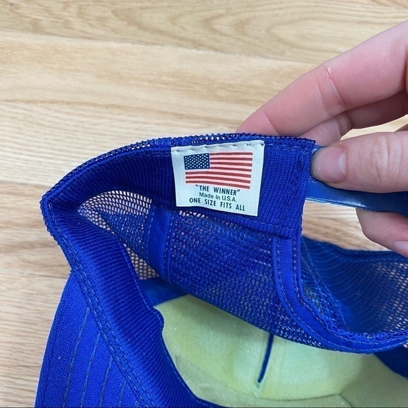 Vintage Mesh Back Trucker Hat The Radial Chain - Picture 8 of 9